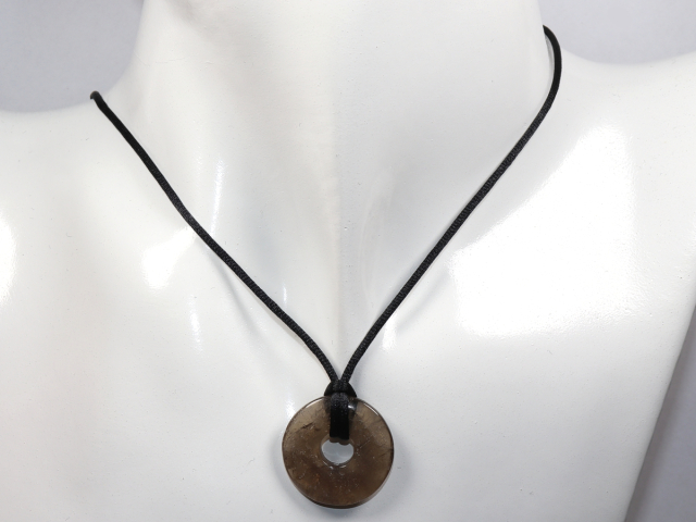 Preview: smoky quartz with cord