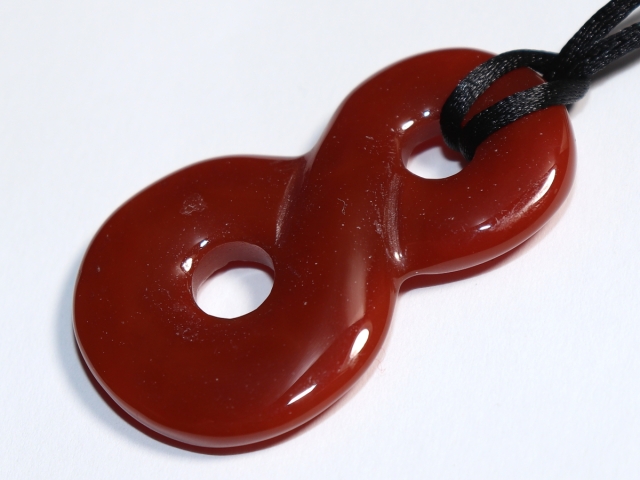 carnelian with cord