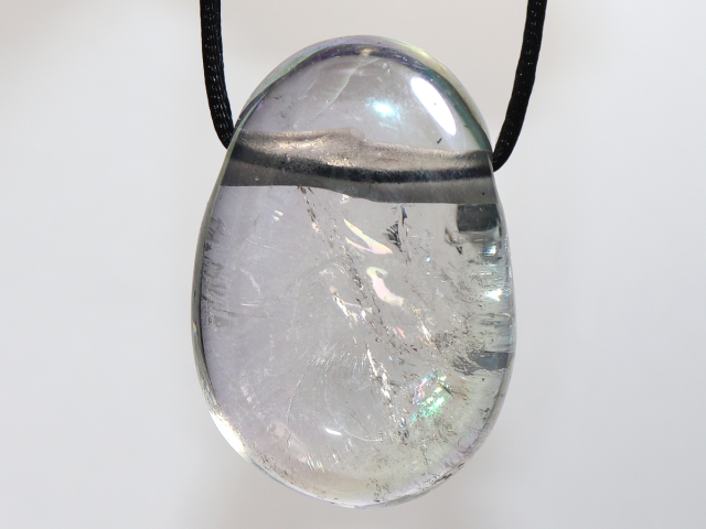 angel aura with cord or silver 925