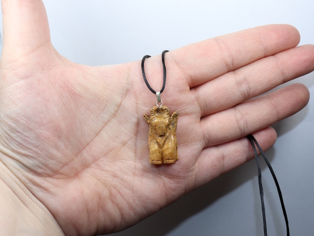 picture jasper with cord or silver 925