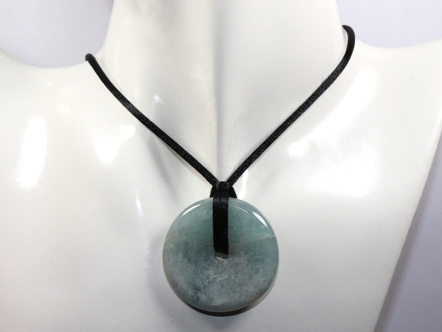 aquamarine with cord