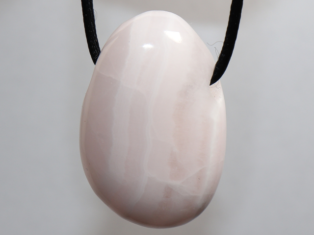 Preview: mangano calcite with cord or silver 925