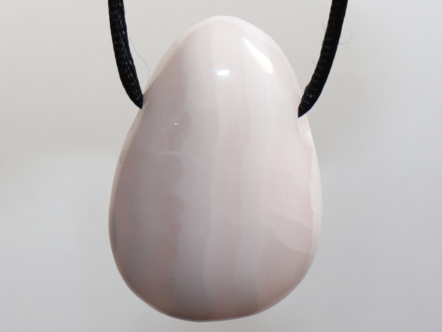 Preview: mangano calcite with cord or silver 925