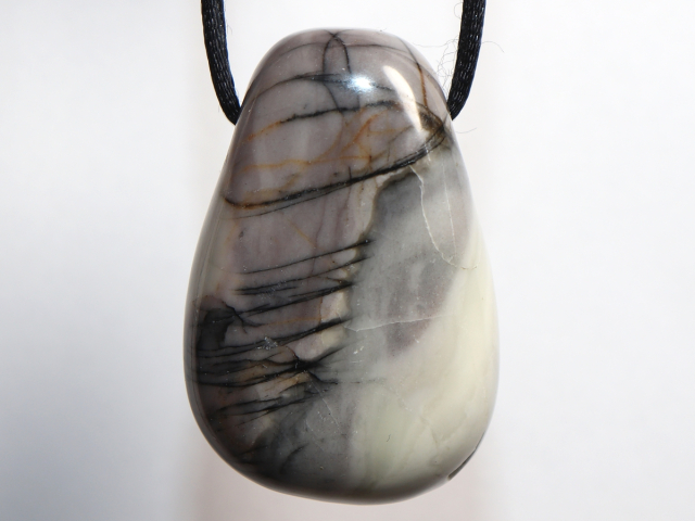 Preview: Picasso marble with cord or silver 925