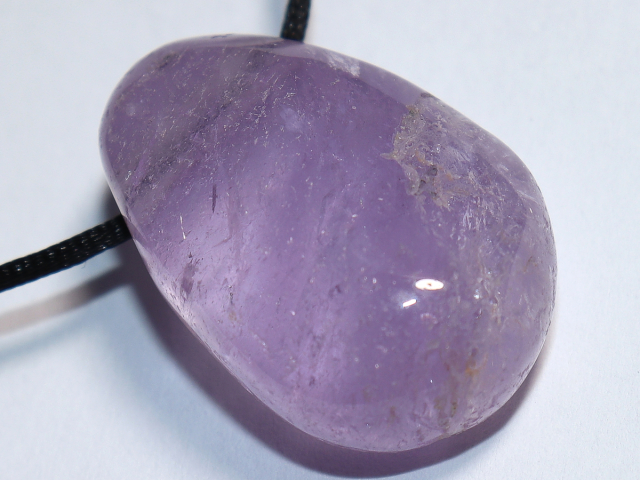 Preview: amethyst with cord or silver 925