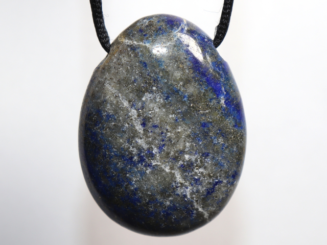 Preview: lapis lazuli with cord or silver 925