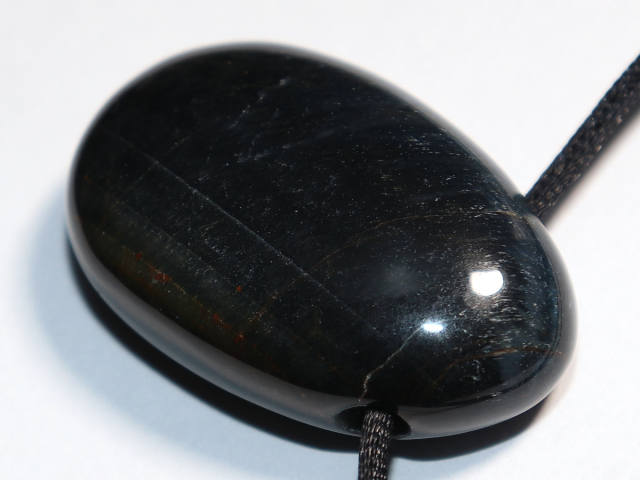 hawks eye with cord or silver 925