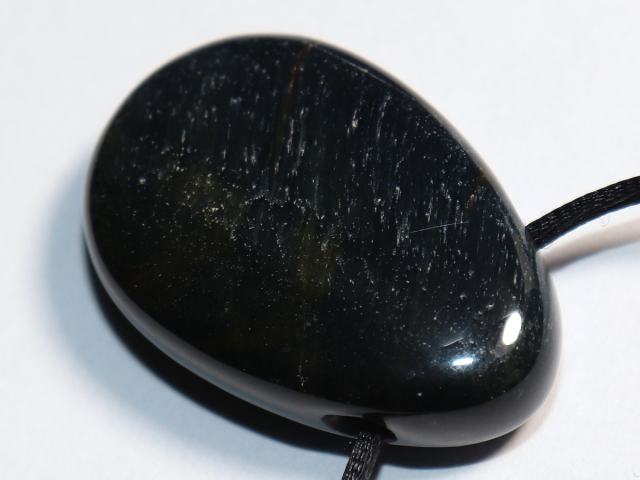 hawks eye with cord or silver 925