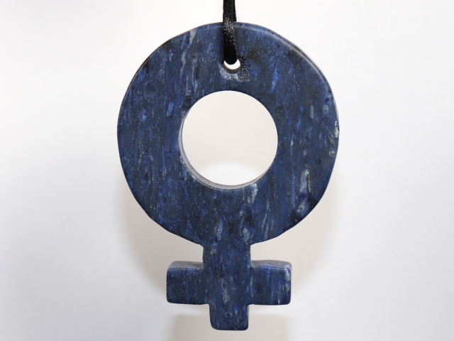 dumortierite with cord