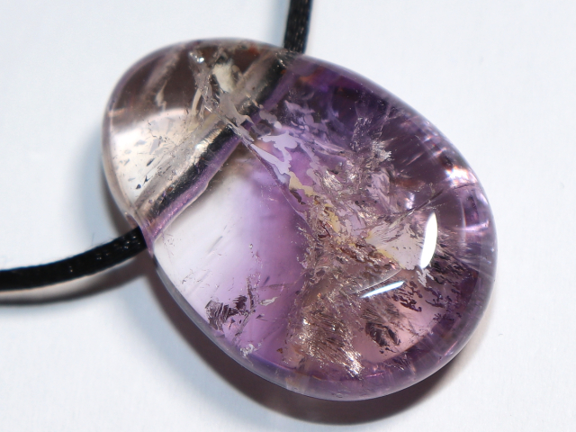 Ametrin mit Band oder Silber 925