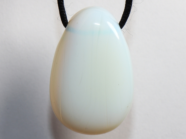 Preview: opal glass with cord or silver 925