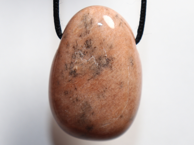Preview: moonstone with cord or silver 925