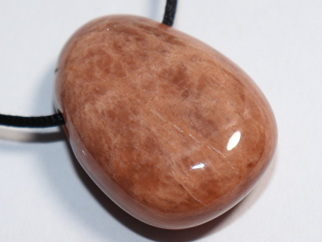 moonstone with cord or silver 925