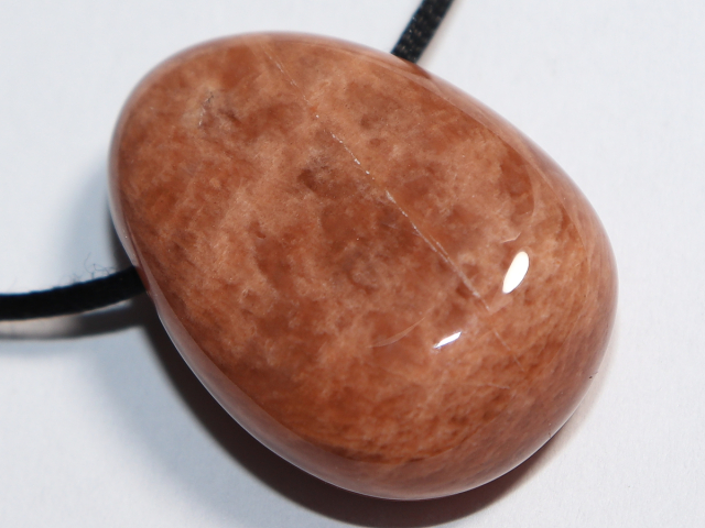 moonstone with cord or silver 925