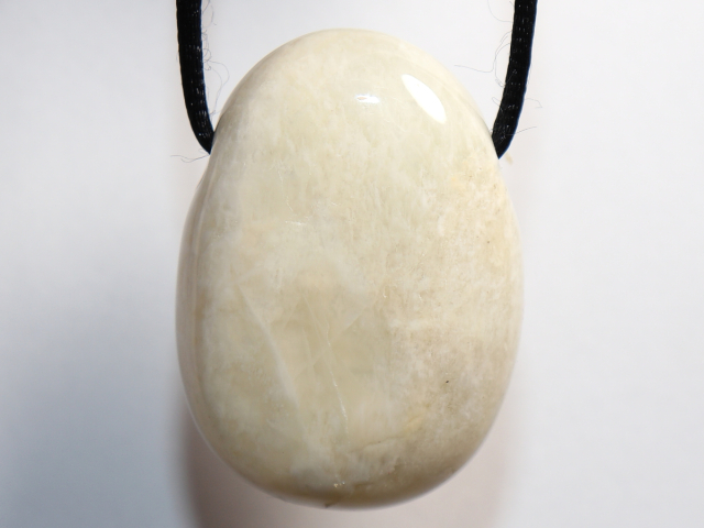 Preview: moonstone with cord or silver 925
