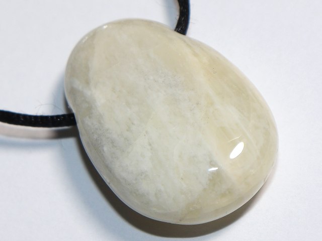 Preview: moonstone with cord or silver 925