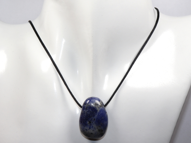 Preview: sodalite with cord or silver 925