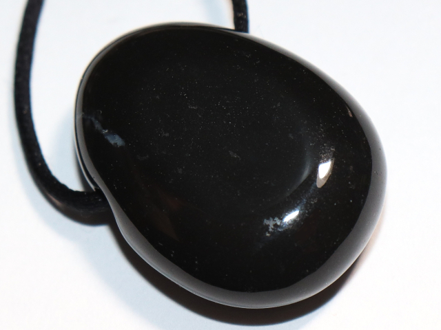 onyx with cord or silver 925