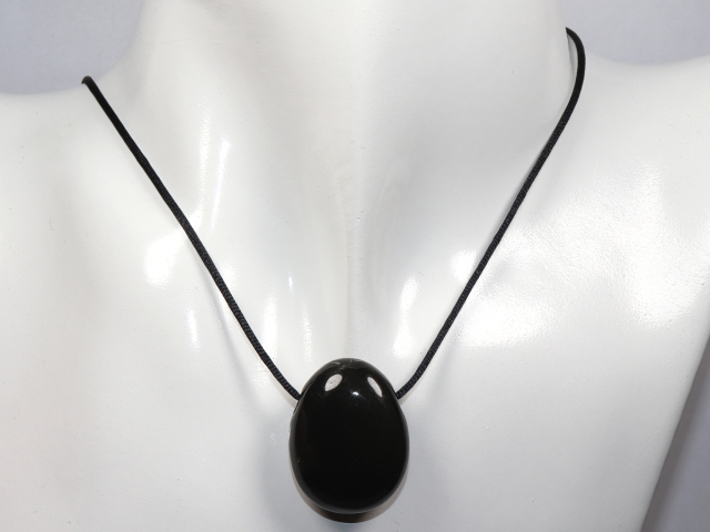 Preview: onyx with cord or silver 925