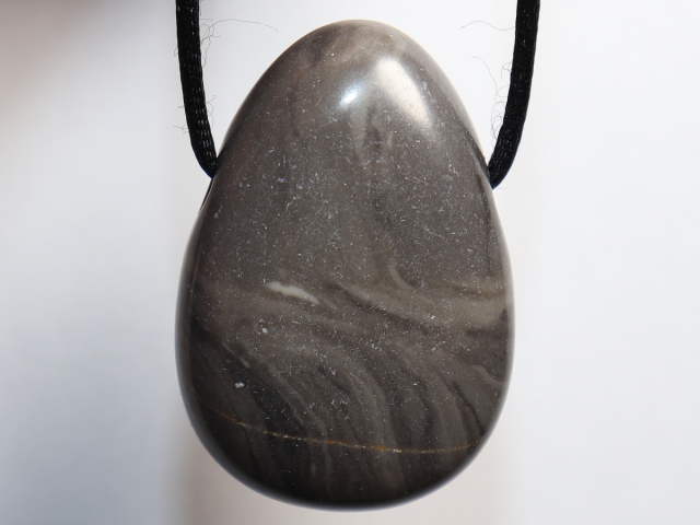 stromatolite with cord or silver 925