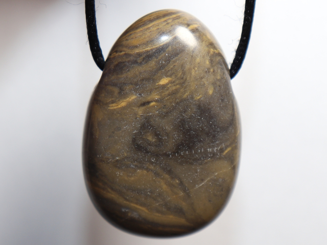 stromatolite with cord or silver 925