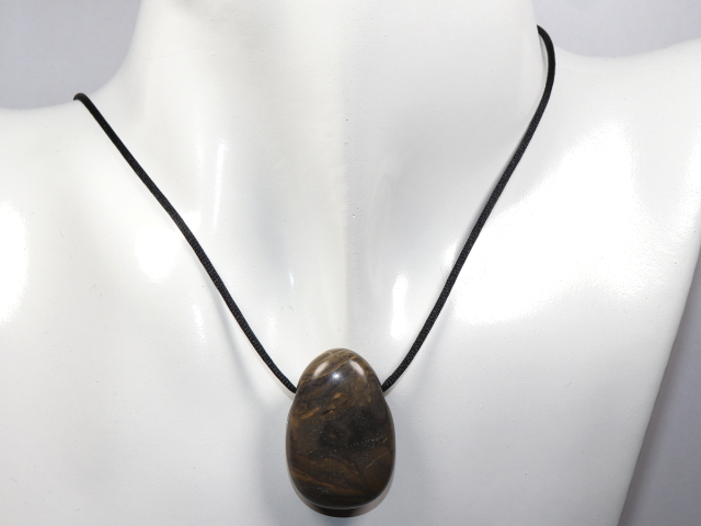 Preview: stromatolite with cord or silver 925