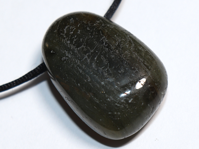 labradorite with cord or silver 925