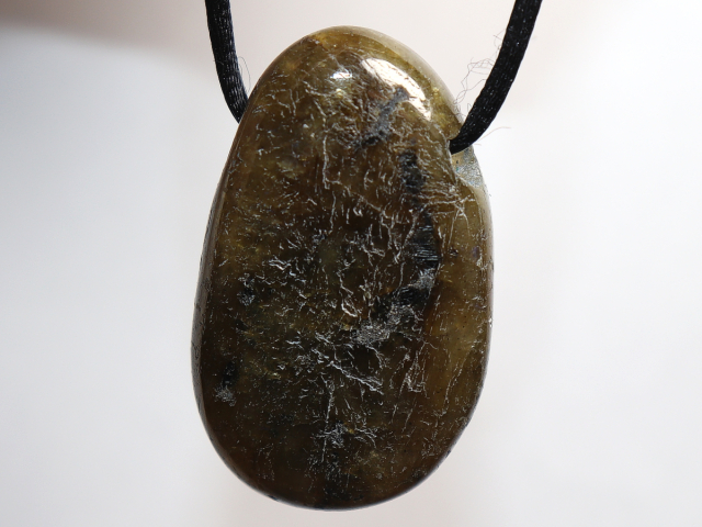 Preview: labradorite with cord or silver 925