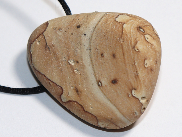 Preview: picture jasper with cord or silver 925