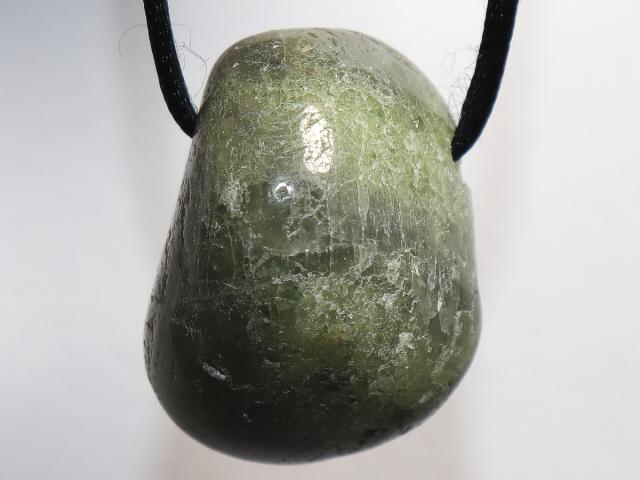 Preview: peridot with cord or silver 925