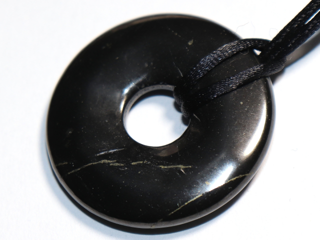 shungite with cord