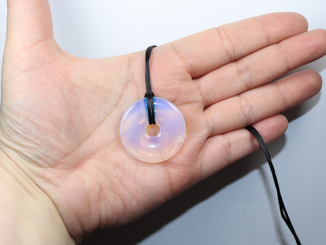 opal glass with cord