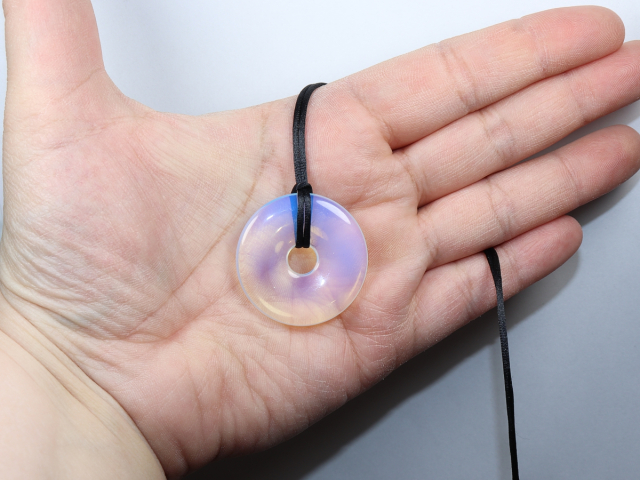 opal glass with cord