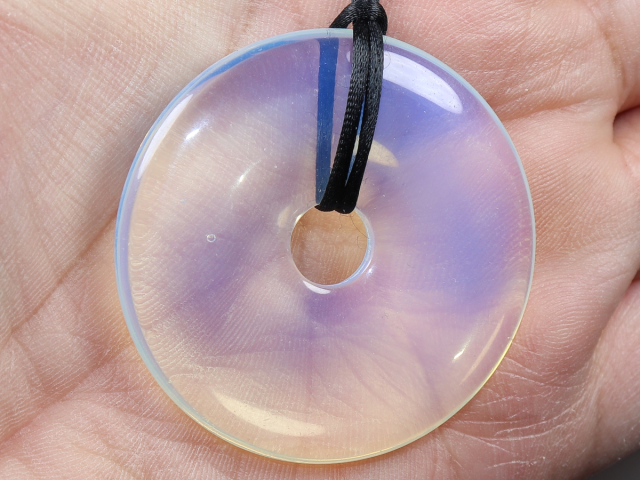 opal glass with cord