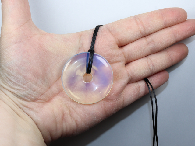 opal glass with cord