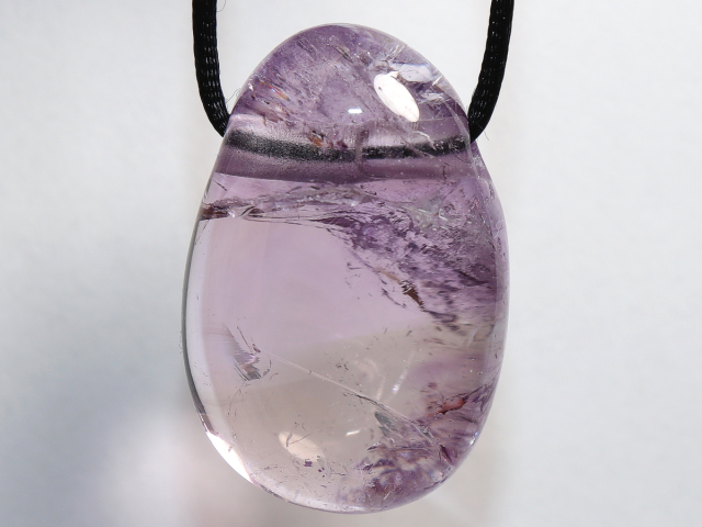 Preview: ametrine with cord or silver 925