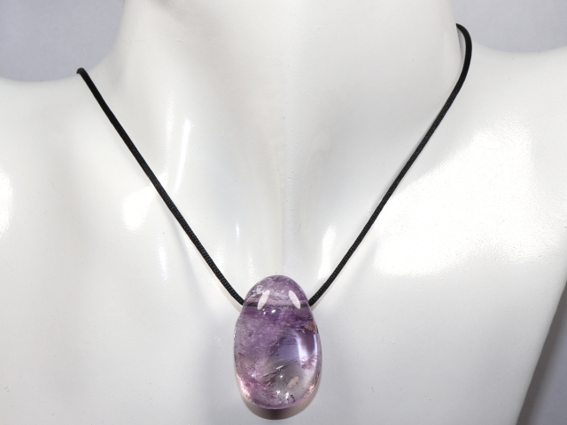 Preview: ametrine with cord or silver 925