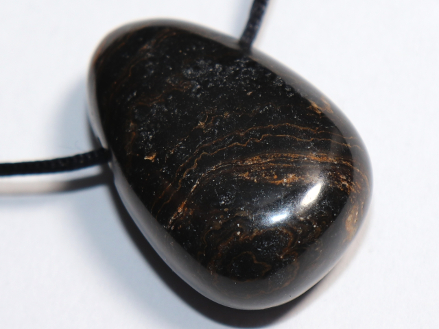 stromatolite with cord or silver 925