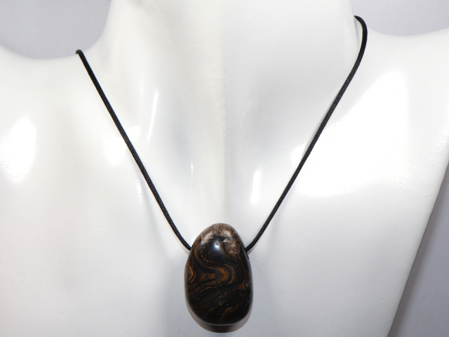 Preview: stromatolite with cord or silver 925