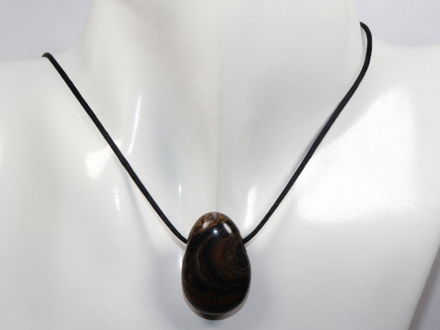 Preview: Stromatolith mit Band oder Silber 925
