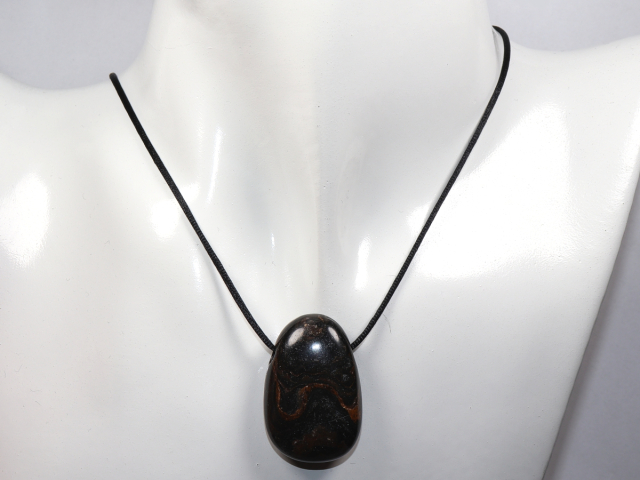 Preview: stromatolite with cord or silver 925