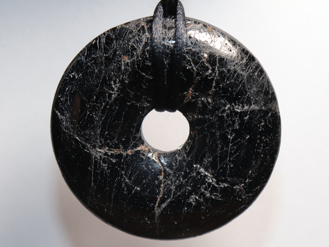 Preview: black tourmaline (Schorl) with cord
