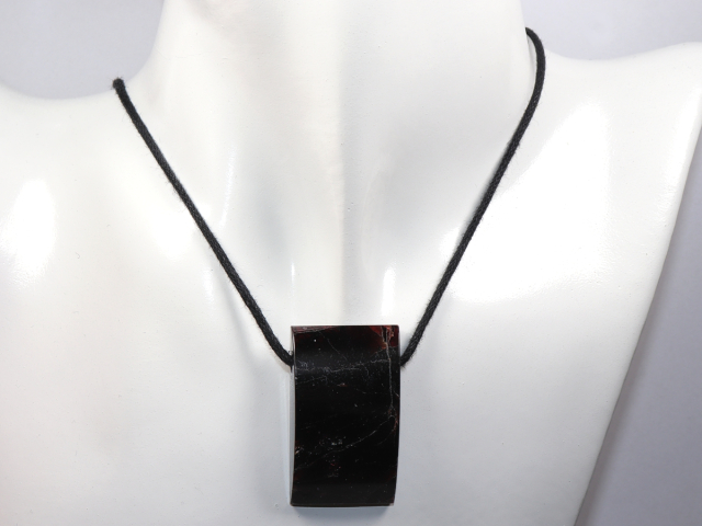 Preview: Granat mit Band oder Silber 925