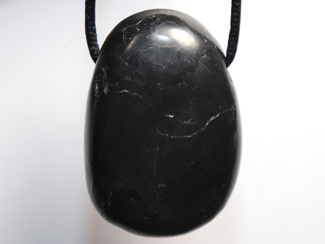 Preview: shungite with cord or silver 925