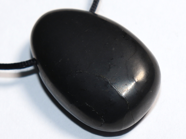 Preview: shungite with cord or silver 925