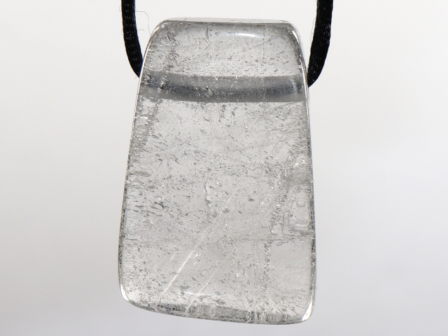 Preview: phantom quartz with cord or silver 925