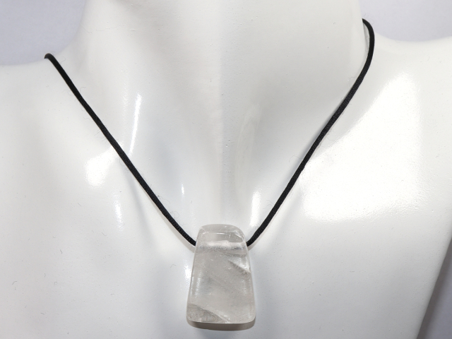 Preview: phantom quartz with cord or silver 925