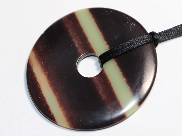 black banded jasper with cord