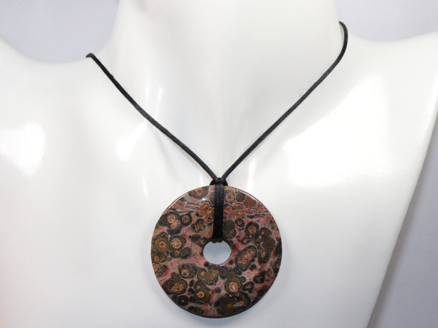 Preview: Leopardenfell-Rhyolith mit Band