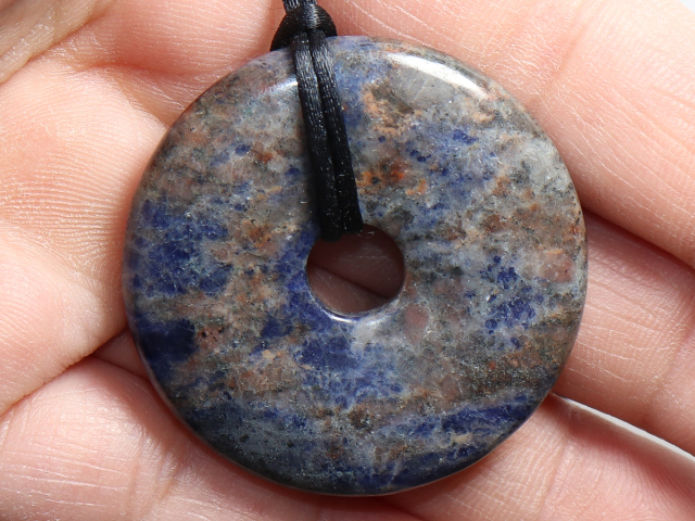 sodalite with cord